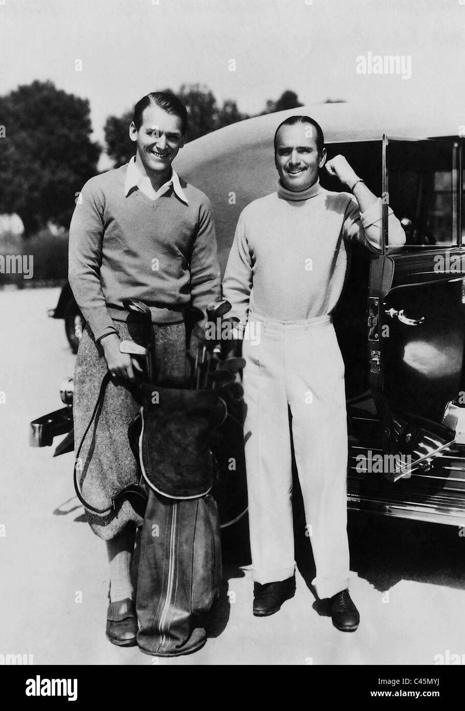 Douglas Fairbanks Senior and Douglas Fairbanks Junior, 1931 Stock ...