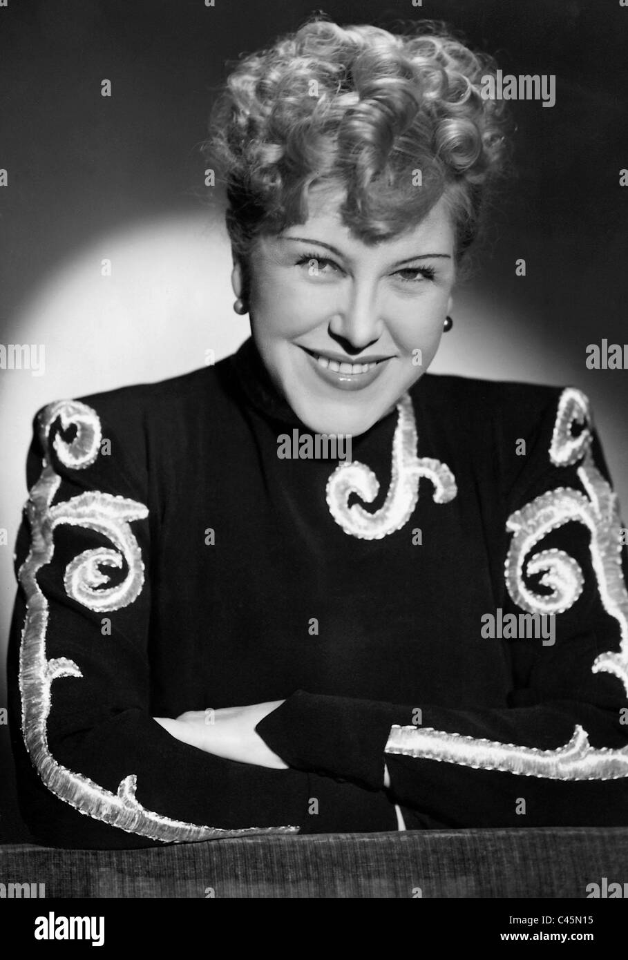 Ida Wuest in 'Schmidt and Schmidtchen', 1942 Stock Photo
