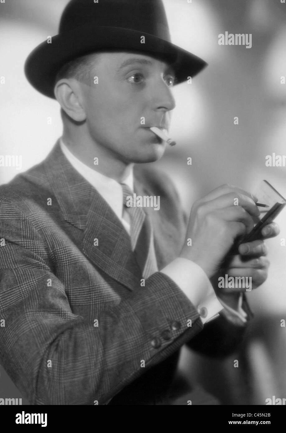 Theo Lingen in 'Boardinghouse Filoda', 1937 Stock Photo