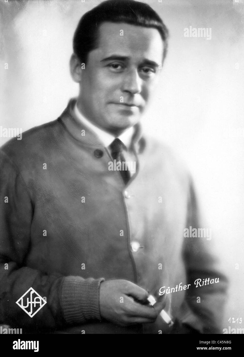 Guenther Rittau, 1937 Stock Photo