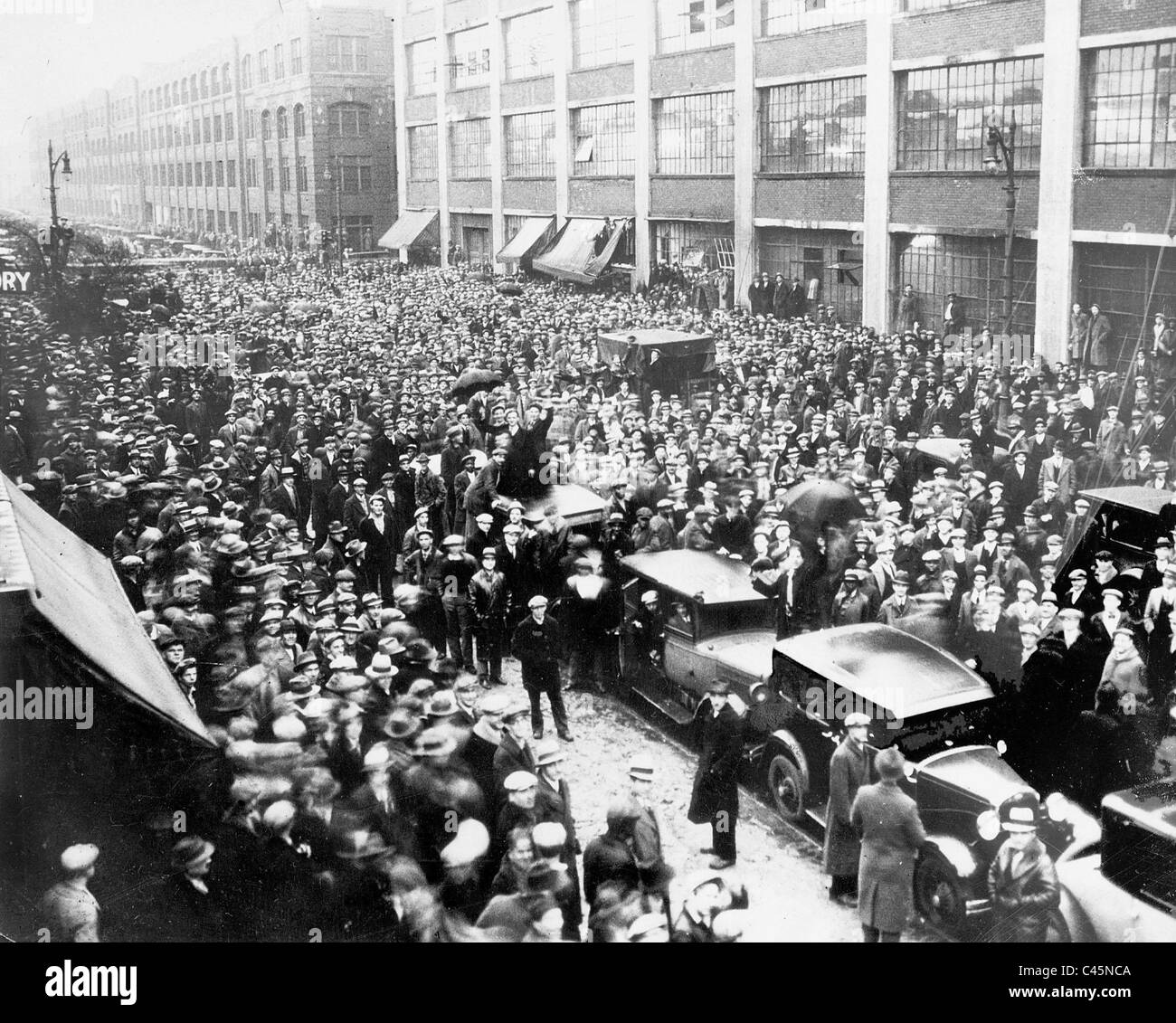 Candidates during the Great Depression in the United States, 1932 Stock Photo