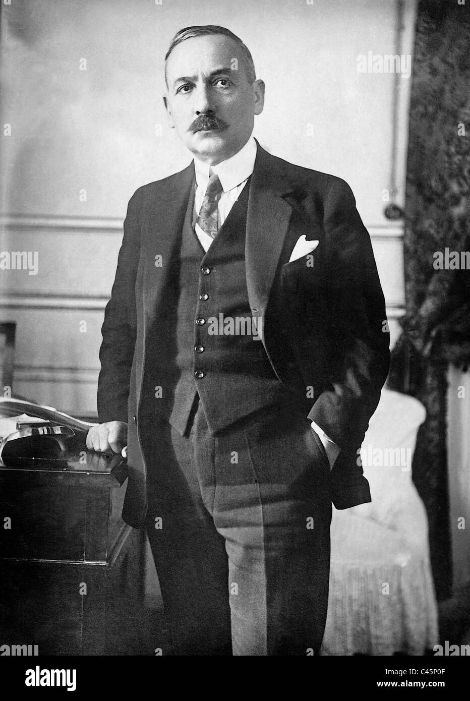 Theodoros Pangalos, 1926 Stock Photo Alamy