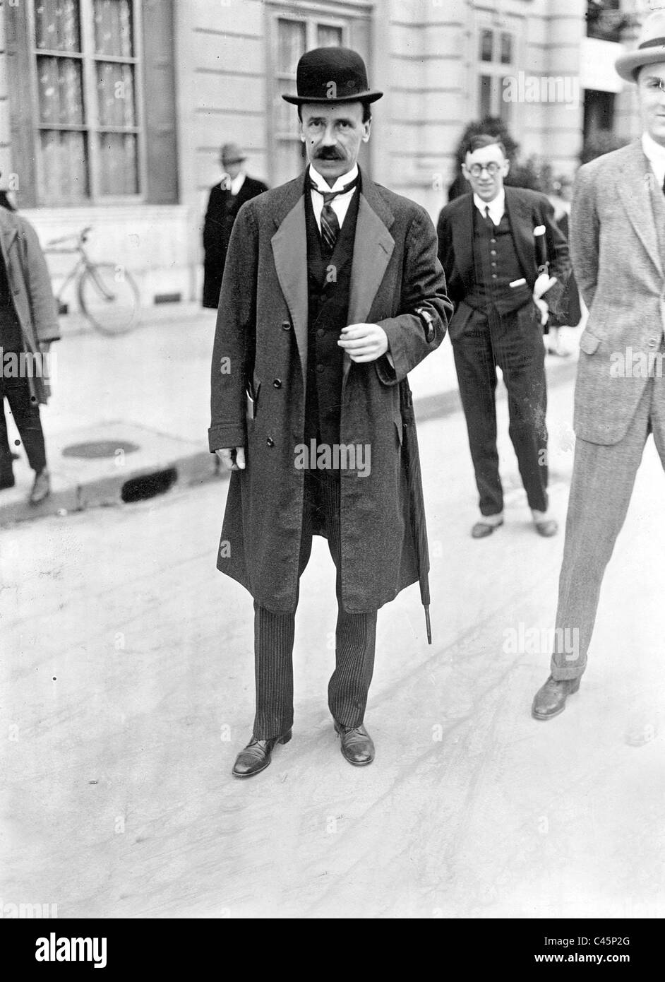 Graf Stephan Bethlen in Geneva, 1926 Stock Photo