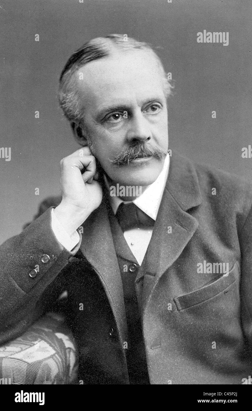 Arthur James Earl of Balfour, 1899 Stock Photo