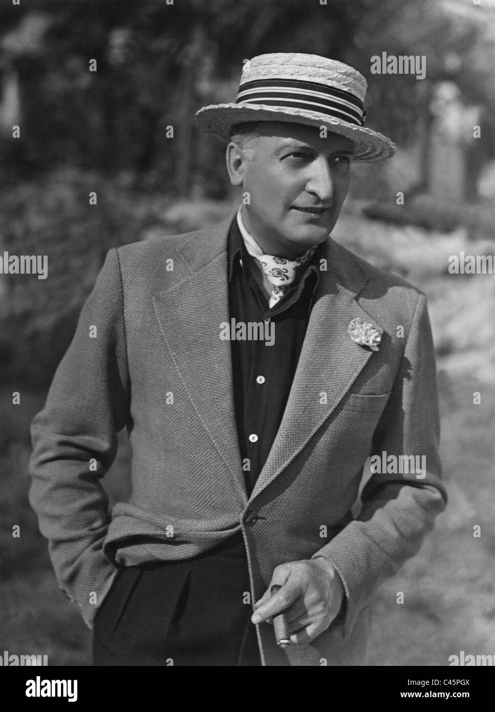 Hans Albers in 'Ein Mann auf Abwegen', 1940 Stock Photo