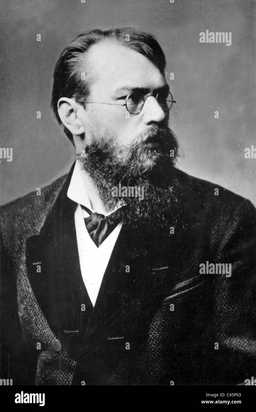 Franz von Lenbach Stock Photo