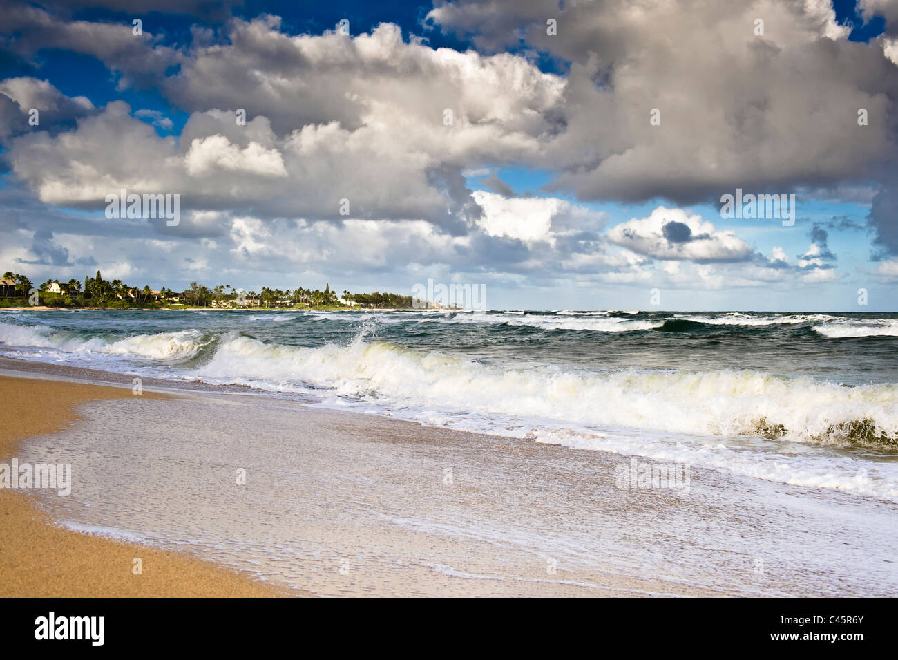 Surf scene hawaii hi-res stock photography and images - Alamy