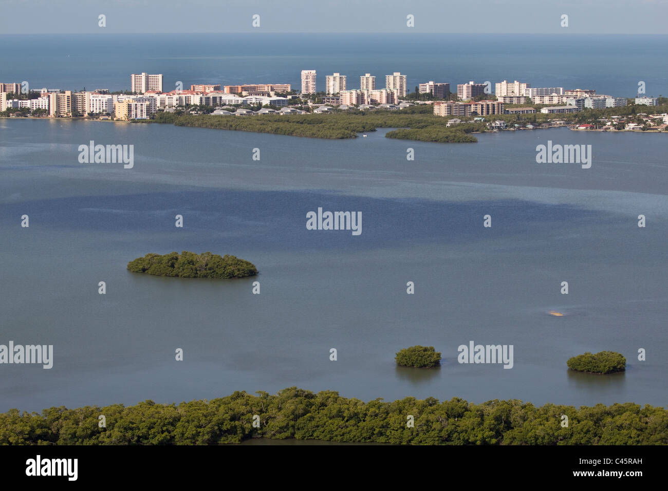 Fort Myers Beach and Rocky Bay area Stock Photo