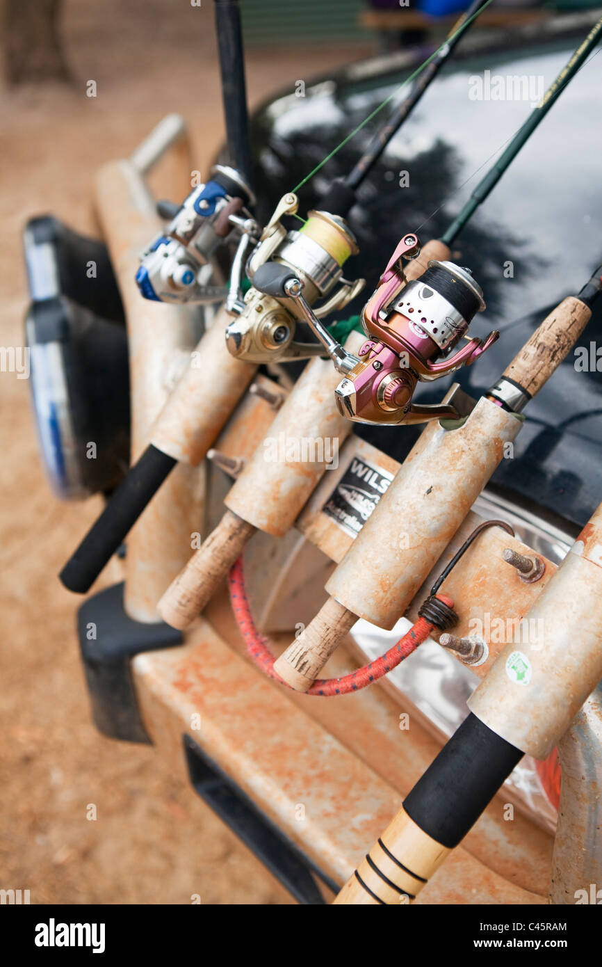 Fishing rods 4x4 hi-res stock photography and images - Alamy
