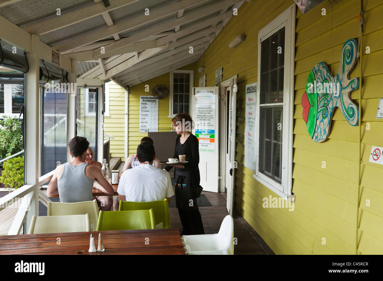Taylor Street Tea Rooms. Esperance, Western Australia, Australia Stock Photo