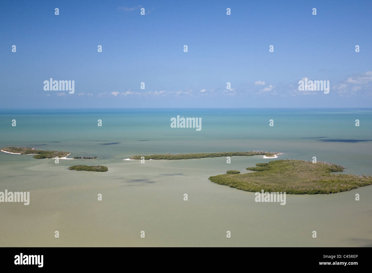 The 10,000 islands area of Southwest Florida Stock Photo