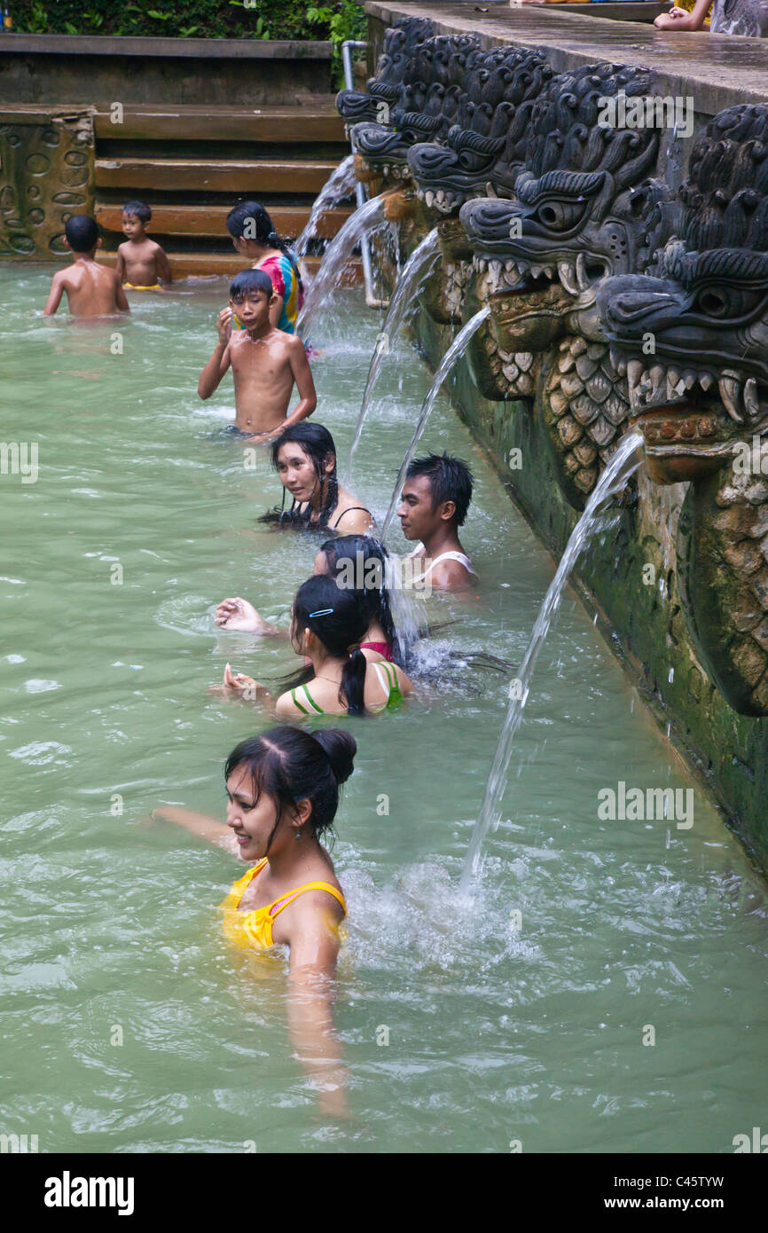 Air Panas Banjar Is A Hot Spring Located Near Lovina In The North Of