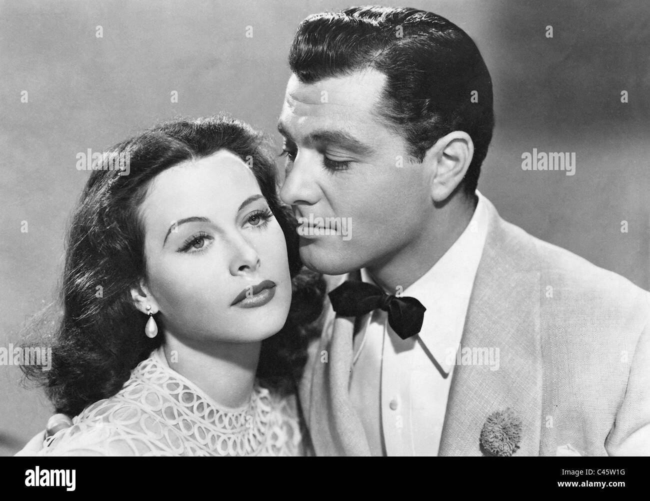 Hedy Lamarr and Tony Martin in 'Ziegfeld Girl', 1941 Stock Photo