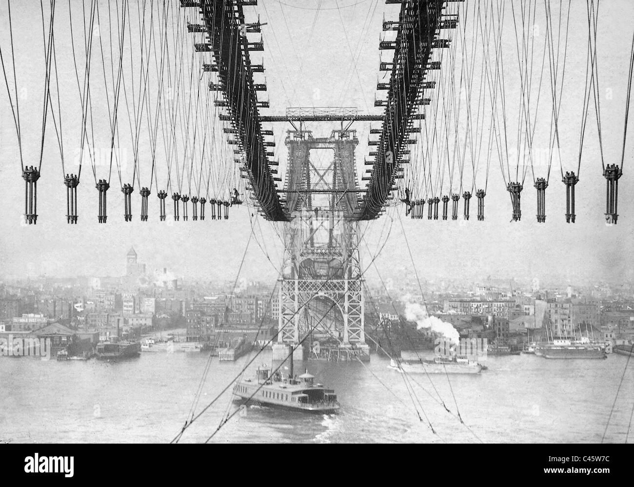 Reconstruction williamsburg bridge hires stock photography and images