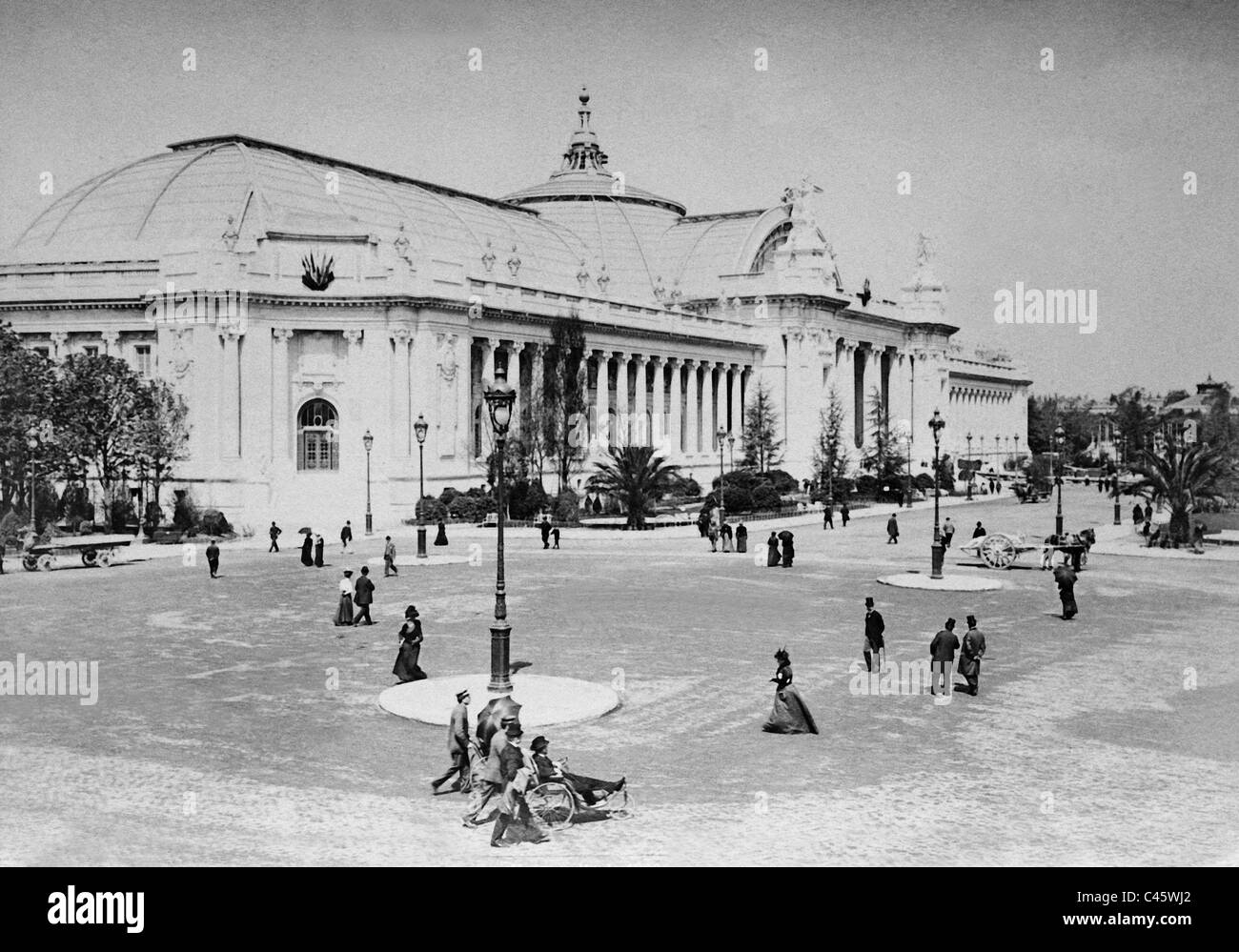 Grand Palais in Paris, 1902 Stock Photo