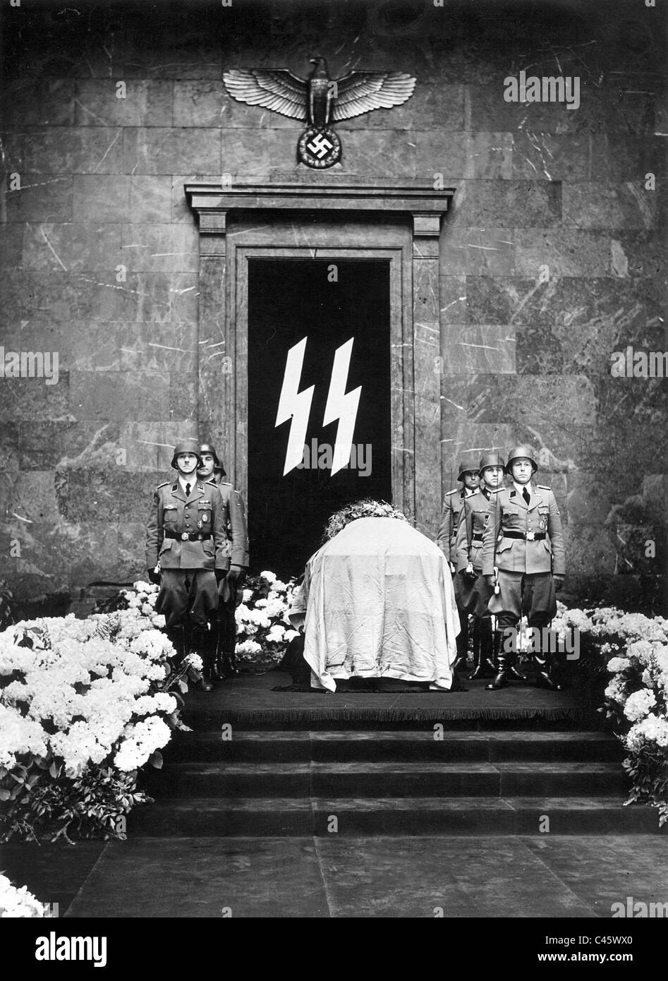 Wake for Reinhard Heydrich, 1942 Stock Photo