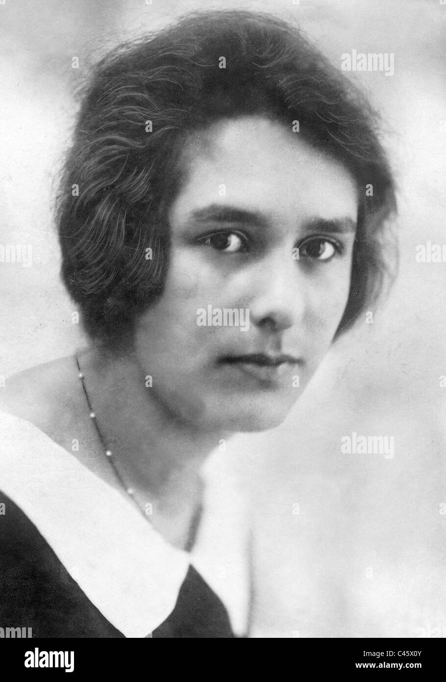 Erika Mann, 1927 Stock Photo