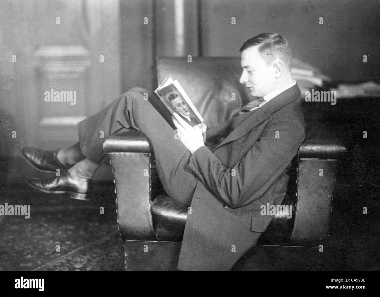 The impostor Harry Domela, 1928 Stock Photo Alamy