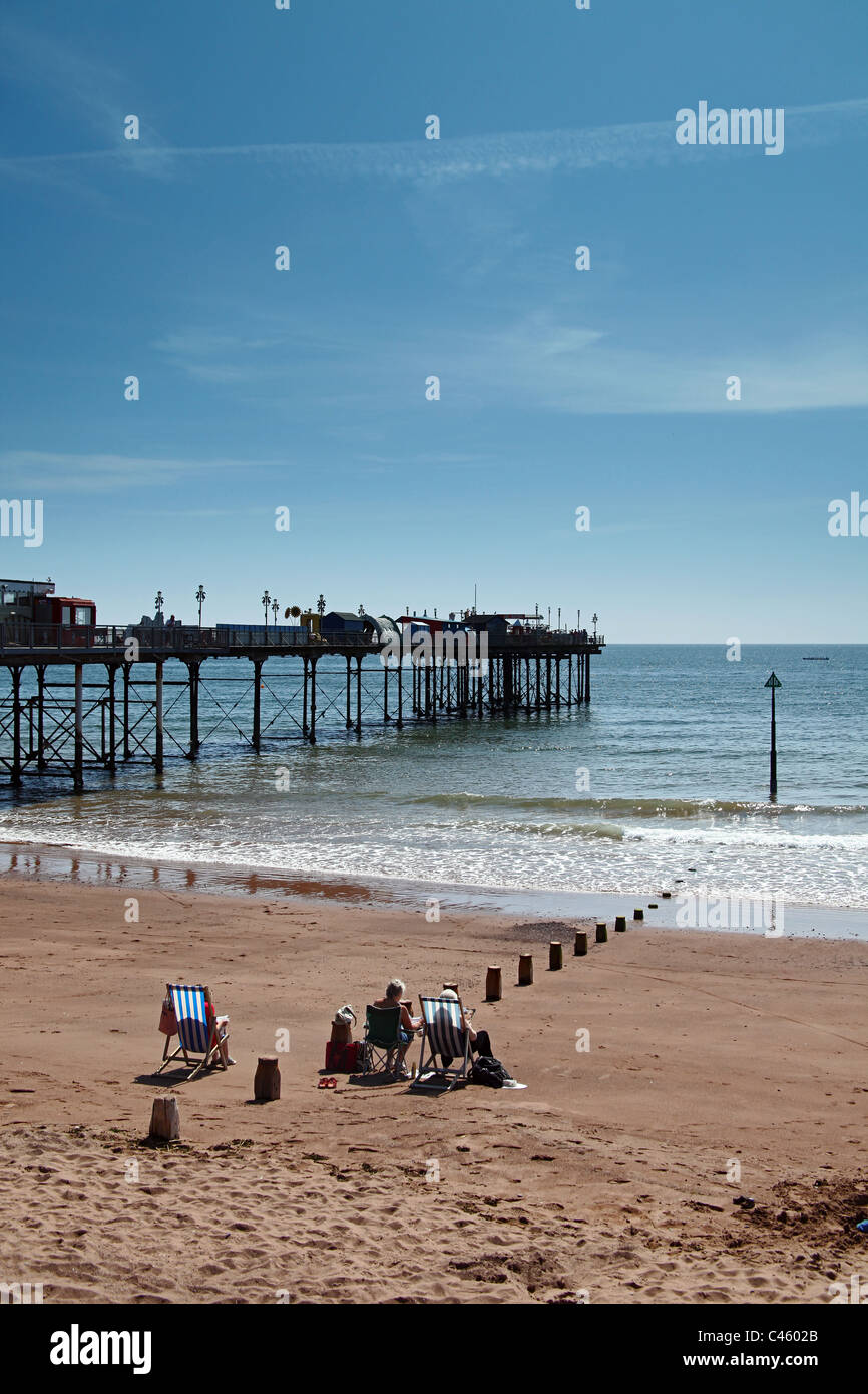 The Grand Pier at Teignmouth, Devon, England, UK Stock Photo Alamy