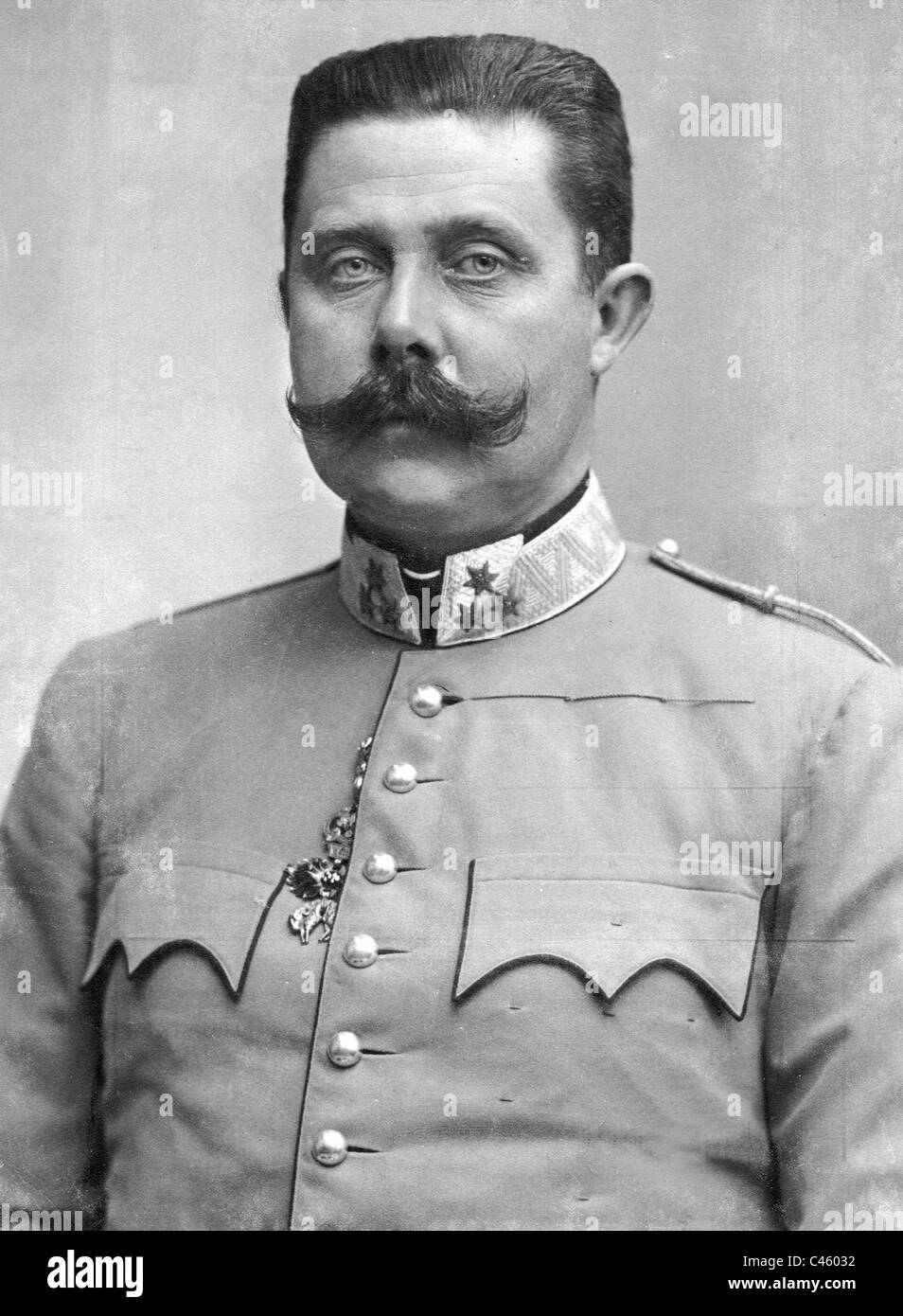 Archduke Franz Ferdinand, 1907 Stock Photo