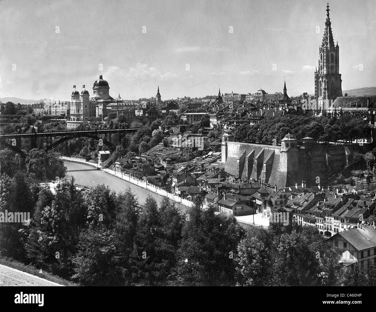 City view of Bern Stock Photo