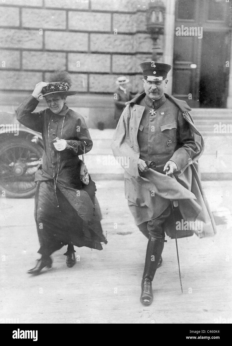 Lieutenant General Wilhelm Groener, 1917 Stock Photo