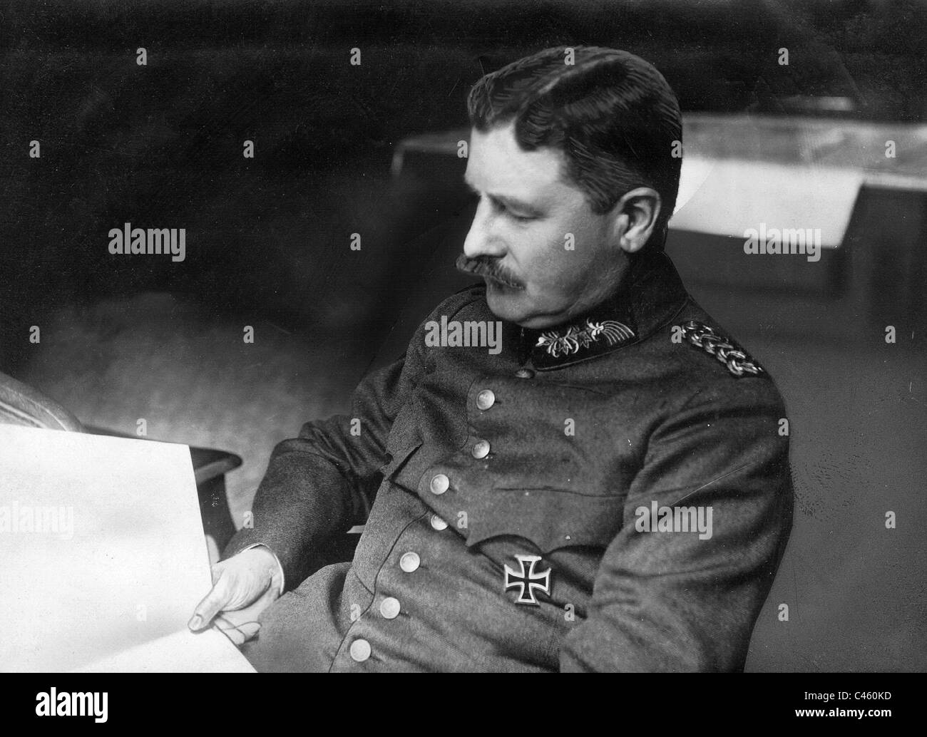 Wilhelm Groener, 1916 Stock Photo