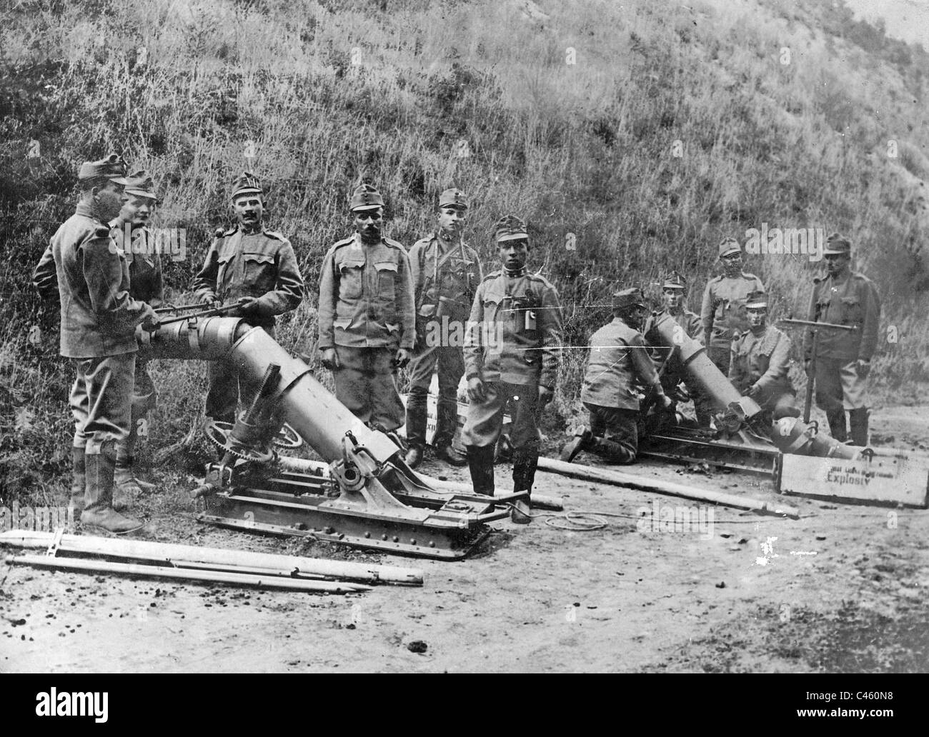 Austrian mortars front italy first world war hires stock photography and images Alamy