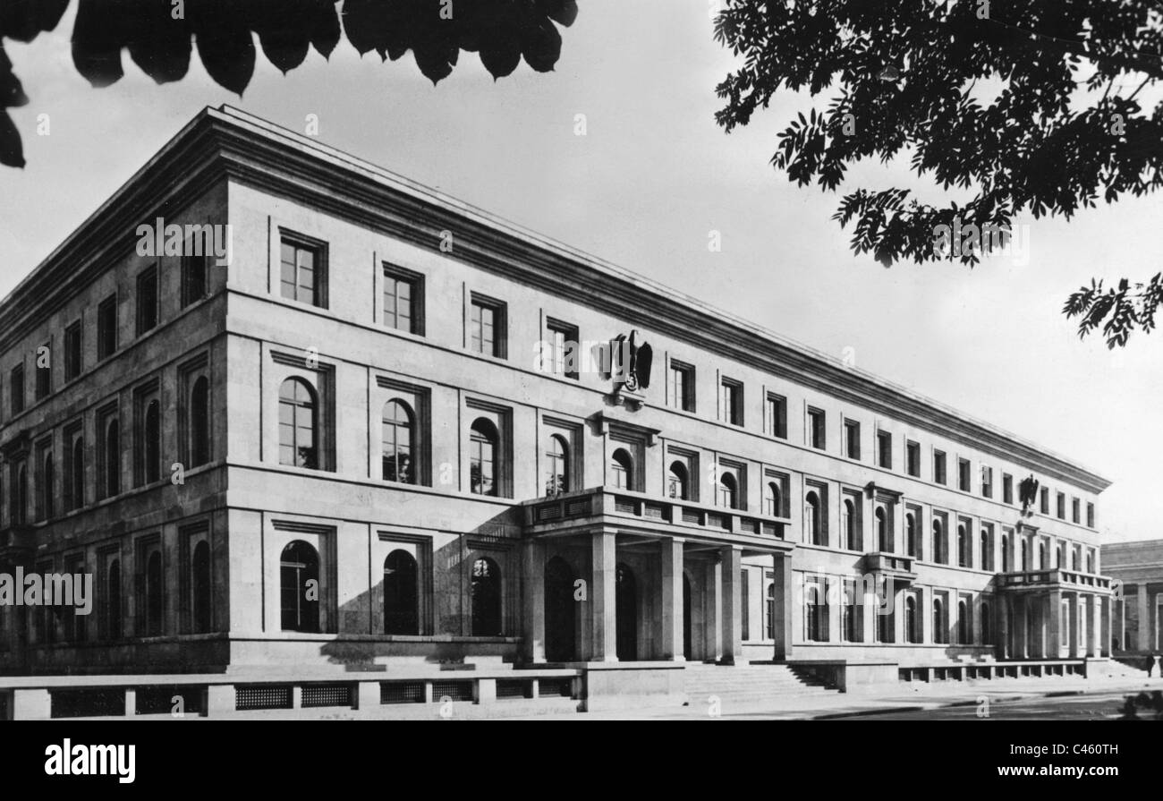 Architecture of the Third Reich: Munich, Führerbau at Königsplatz, 1933-1945 Stock Photo