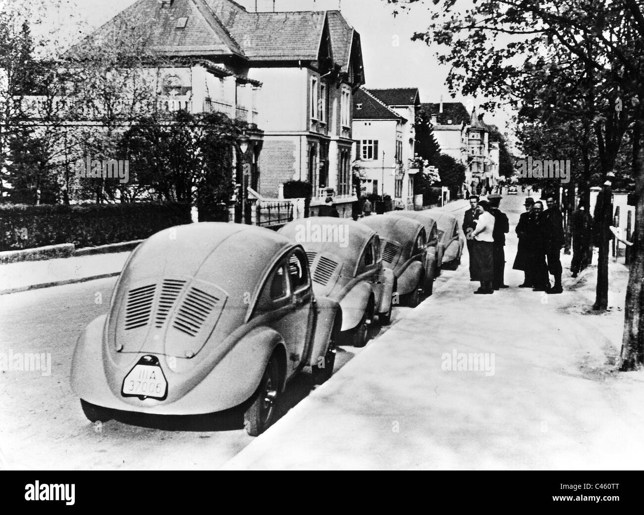 VW Beetle VW 30 test series, 1937 Stock Photo