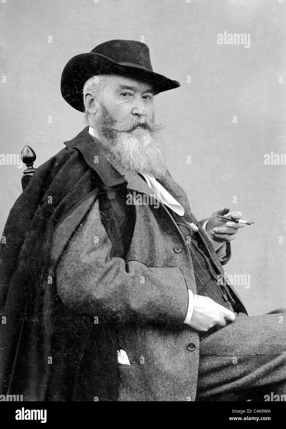 Wilhelm Busch, 1902 Stock Photo