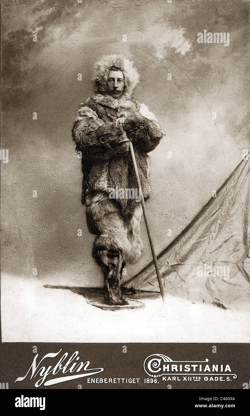 Roald Amundsen, 1906 Stock Photo