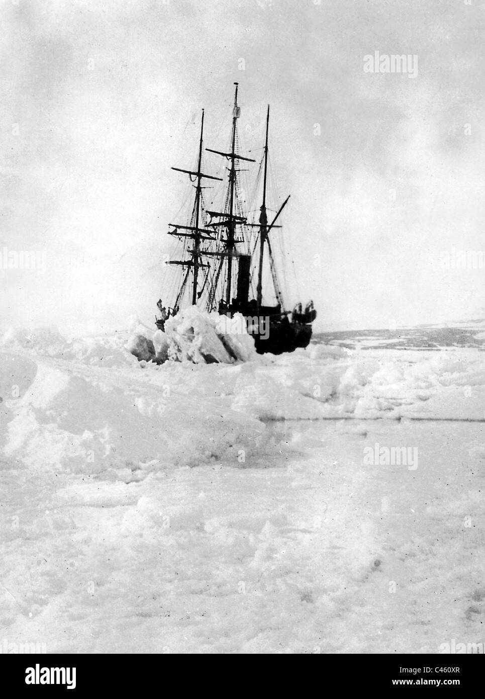 Scott's expedition ship 'Terra Nova', 1911 Stock Photo