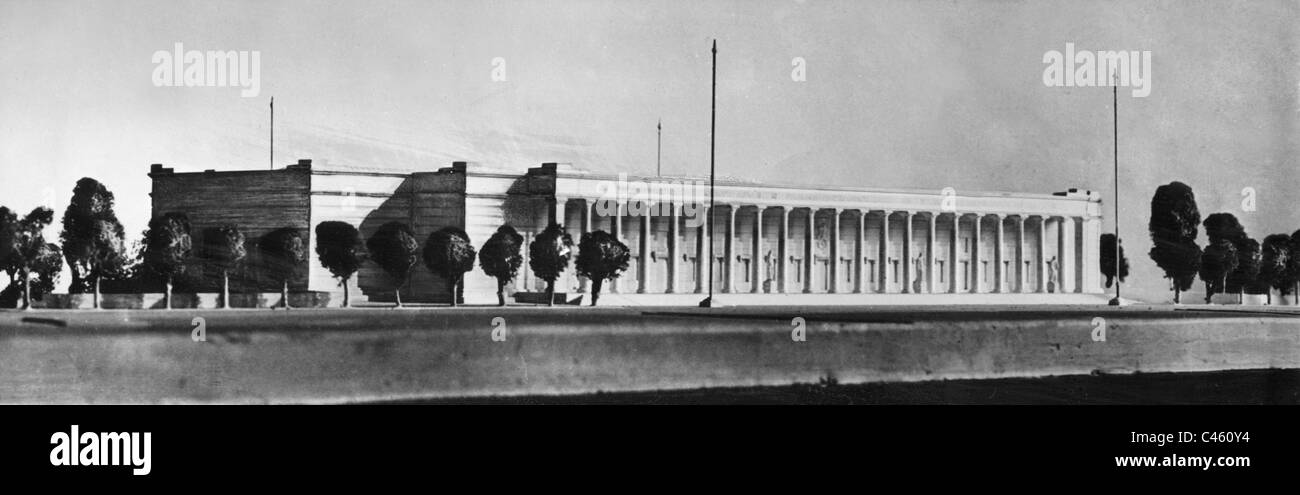 Architecture of the Third Reich: Munich, House of German Art, 1933-1945 Stock Photo