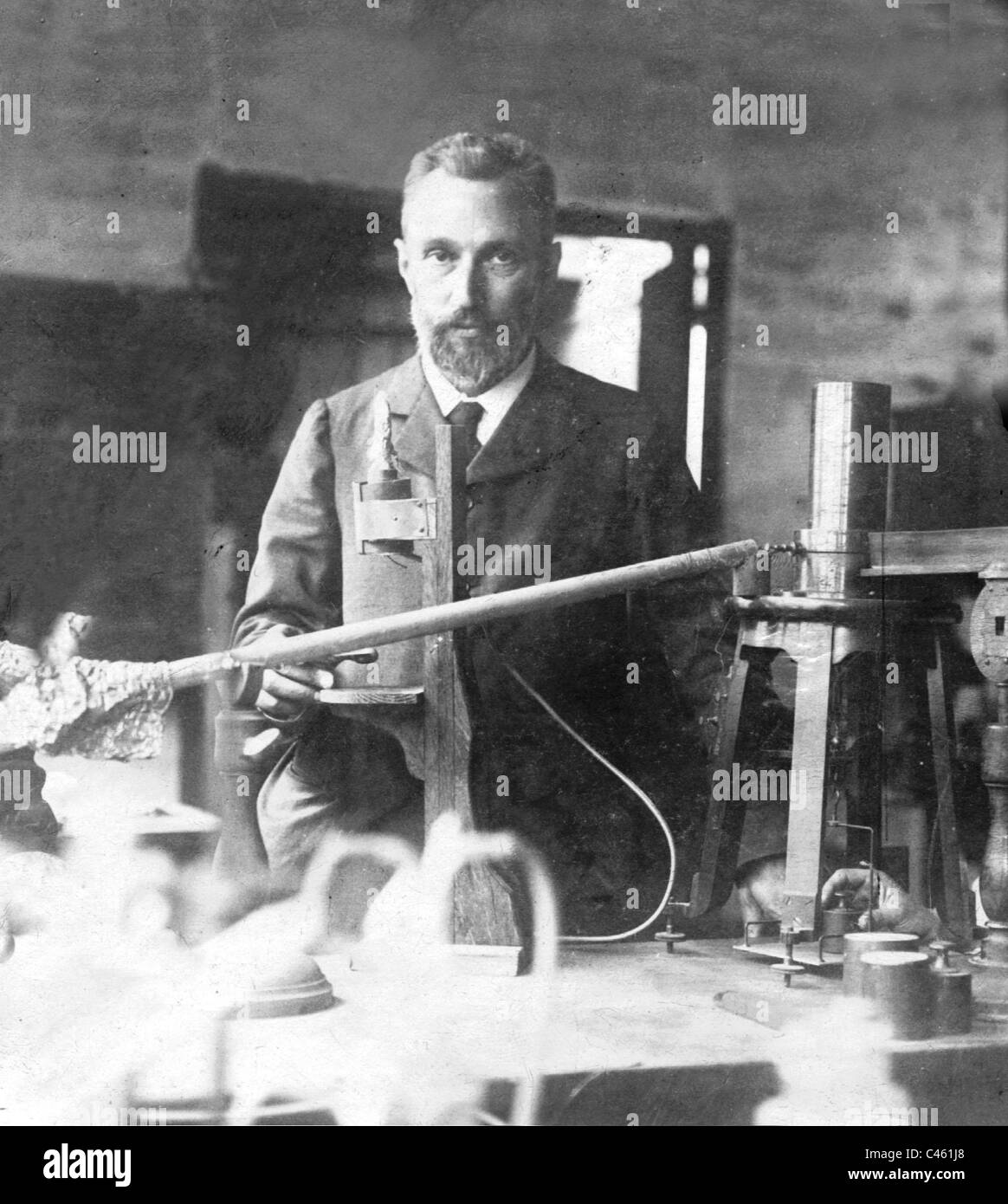 Pierre Curie, 1902 Stock Photo