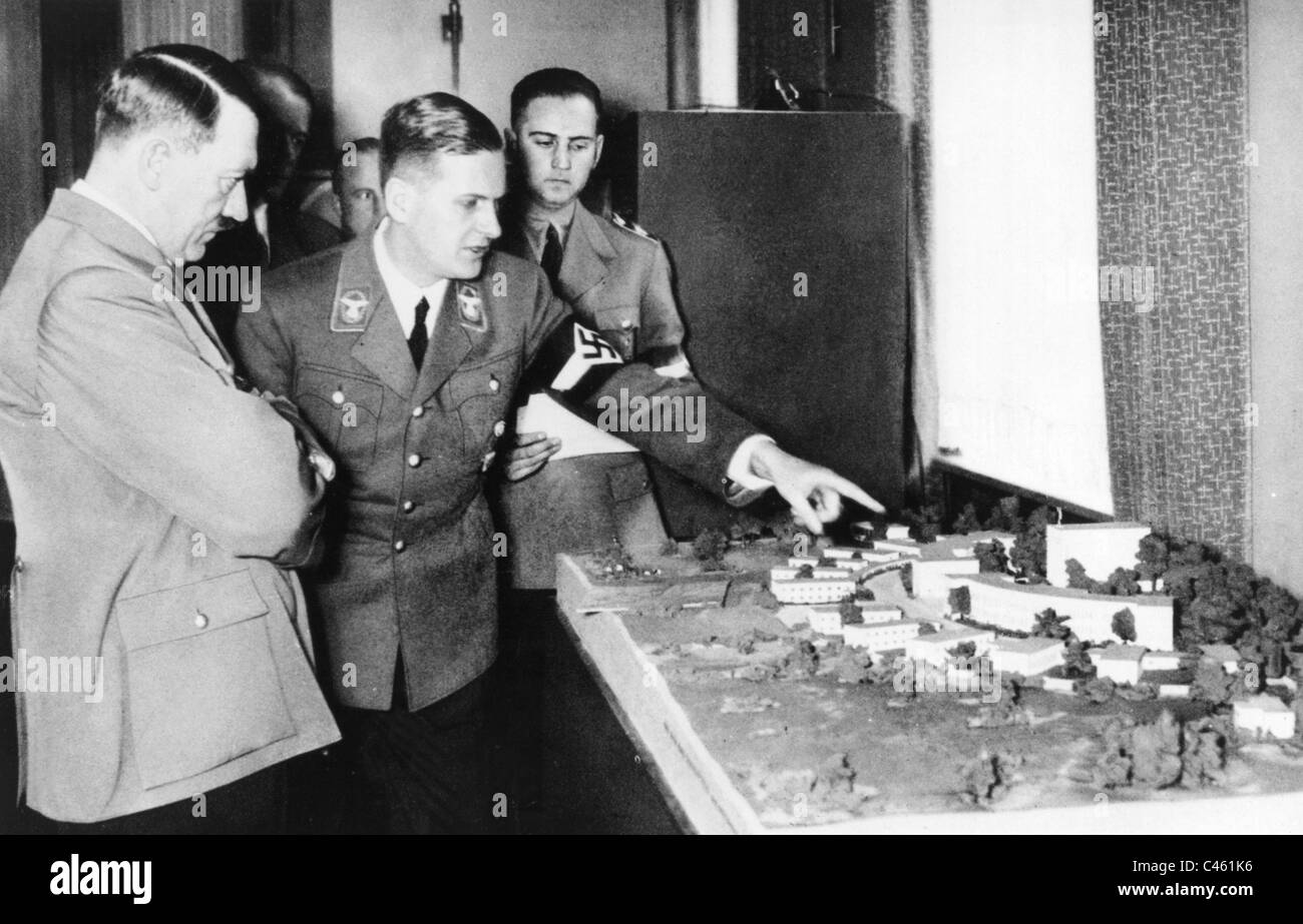 Architecture of the Third Reich: Plans and Models, 1933-1945 Stock Photo