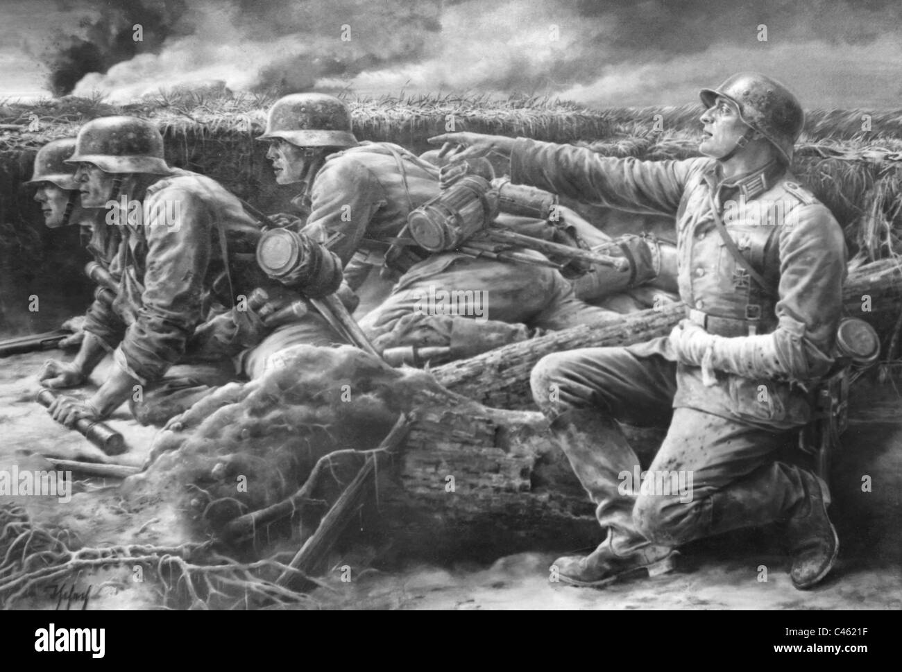 Art of the Third Reich: War Themes, 1933-1945 Stock Photo