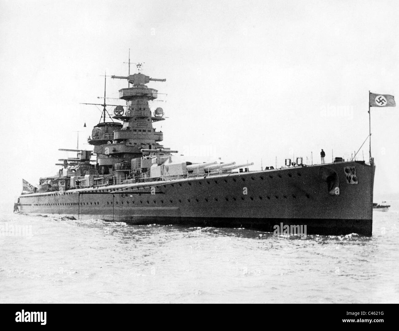 Ironclad 'Admiral Graf Spee', 1936 Stock Photo