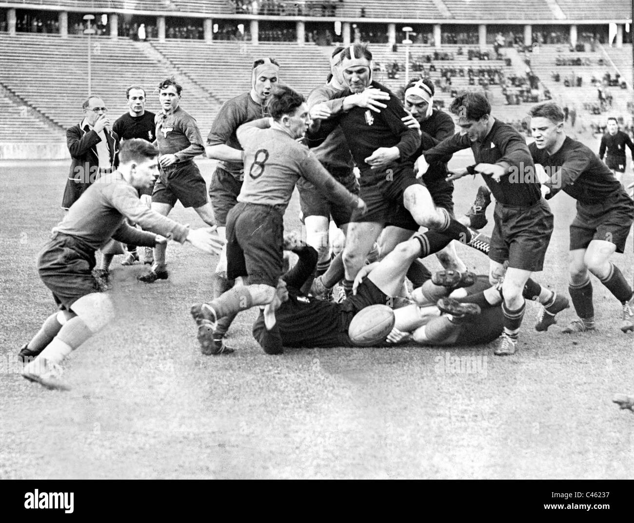 Students international match, 1938 Stock Photo Alamy