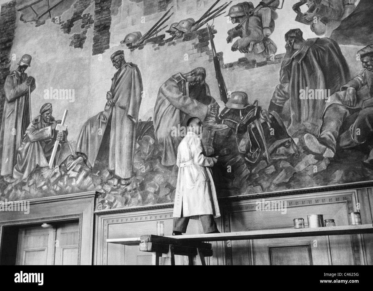 Art of the Third Reich: War Themes, 1933-1945 Stock Photo