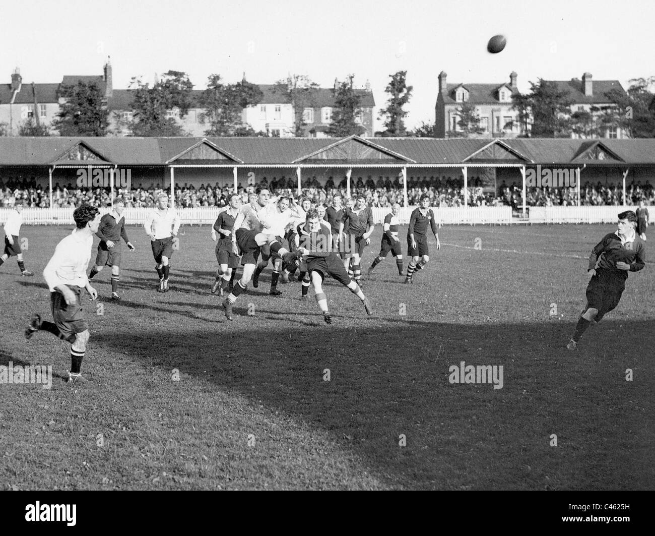 Opening of the rugby season, 1930 Stock Photo