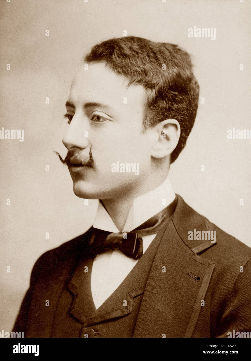 Gabriele D'Annunzio, 1897 Stock Photo