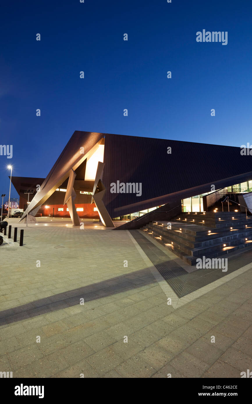 The Albany Entertainment Centre at dusk. Albany, Western Australia, Australia Stock Photo