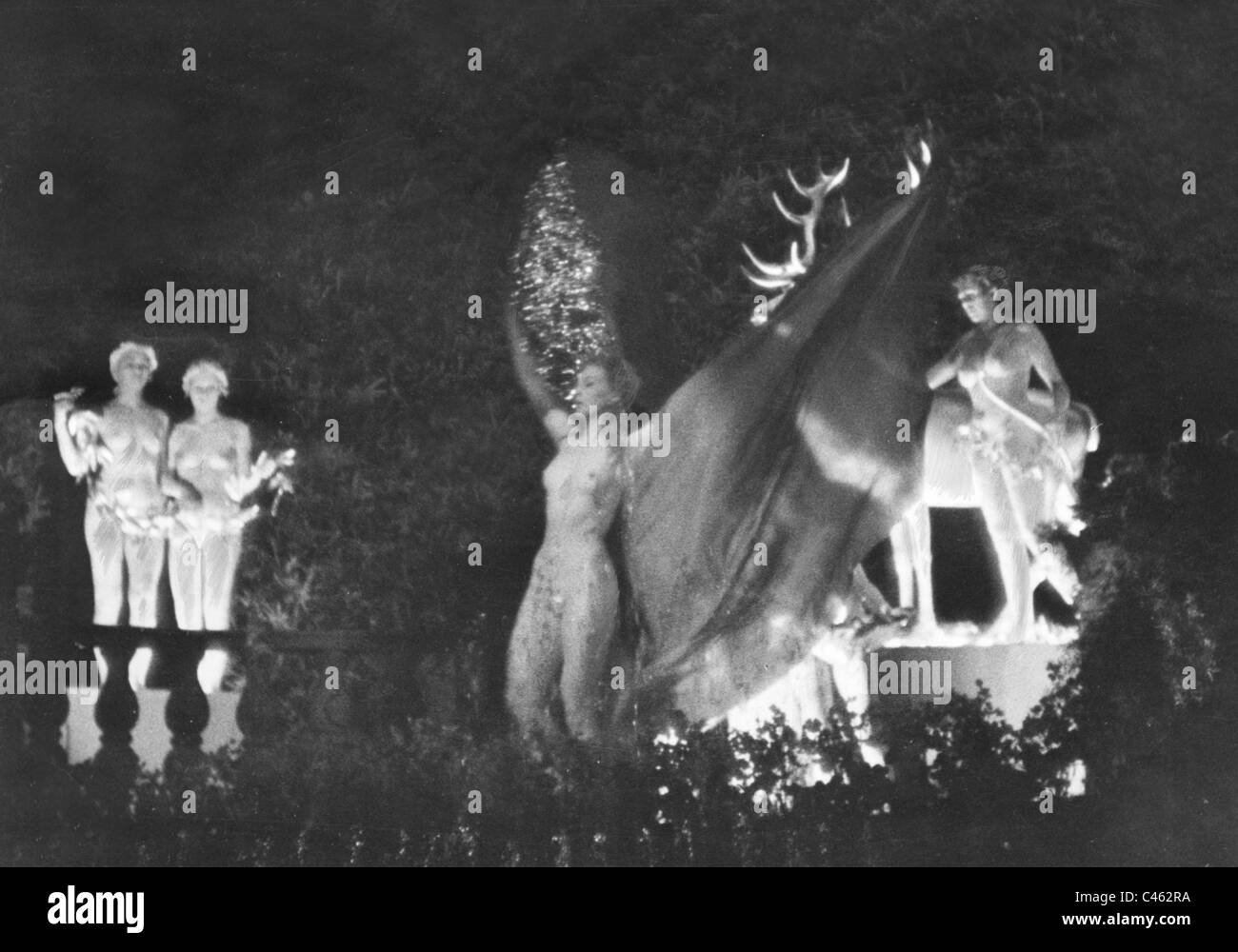 Art of the Third Reich: Exhibition 'Nacht der Amazonen' in Munich, 27. Juli 1936 Stock Photo