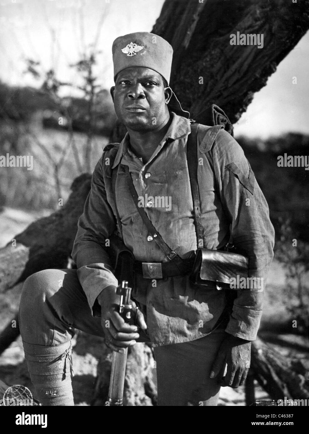 Askari in German East Africa, 1914 Stock Photo - Alamy