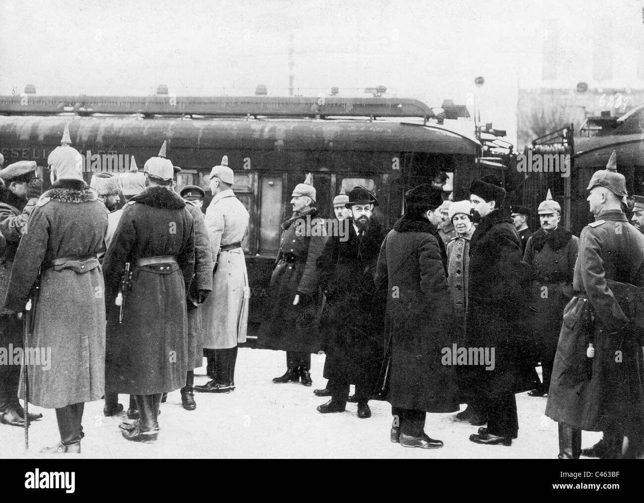 Peace Talks Of Brest Litovsk 1917 1918 Stock Photo Alamy   Peace Talks Of Brest Litovsk 19171918 C463BF 