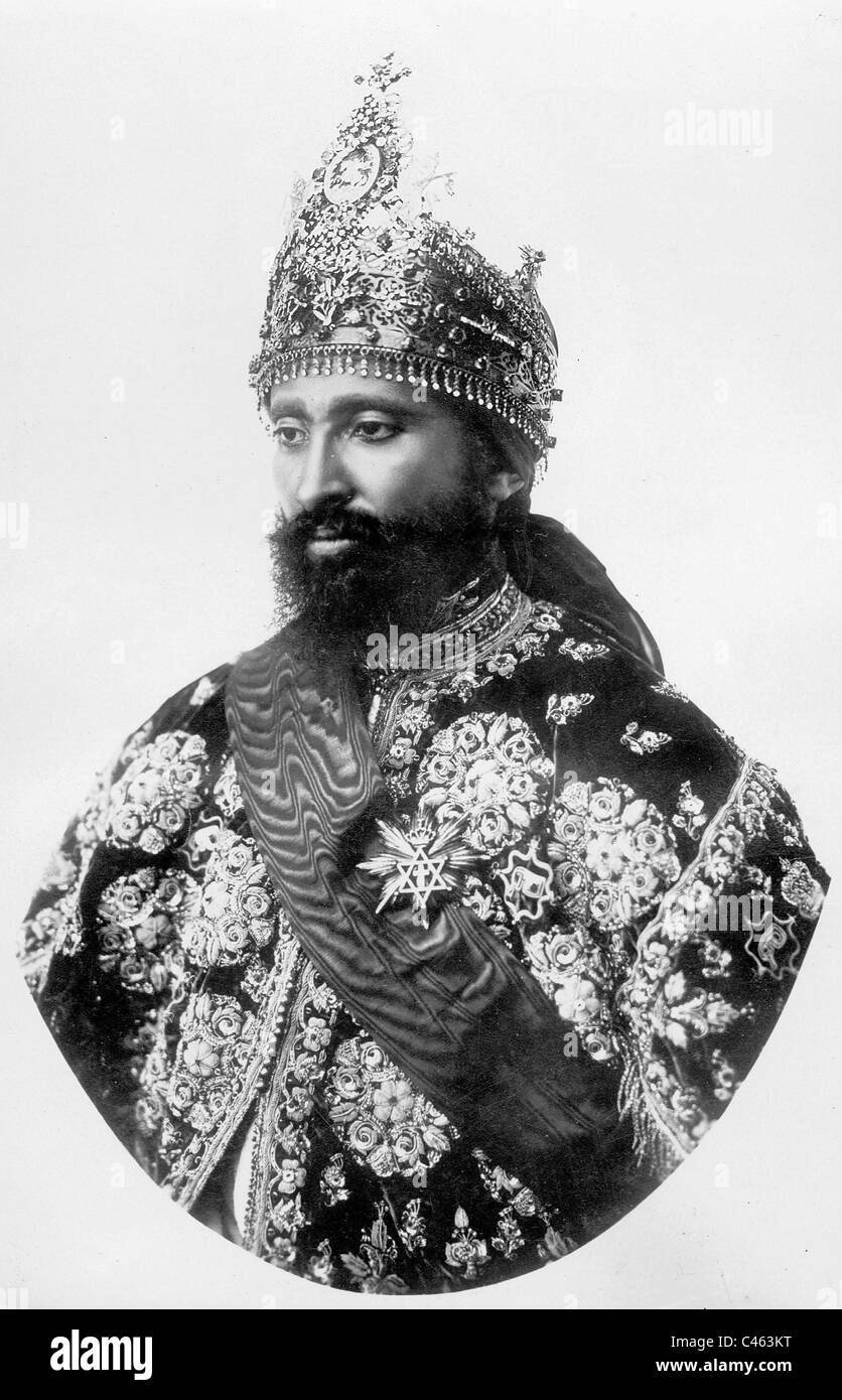 Haile Selassie, 1924 Stock Photo