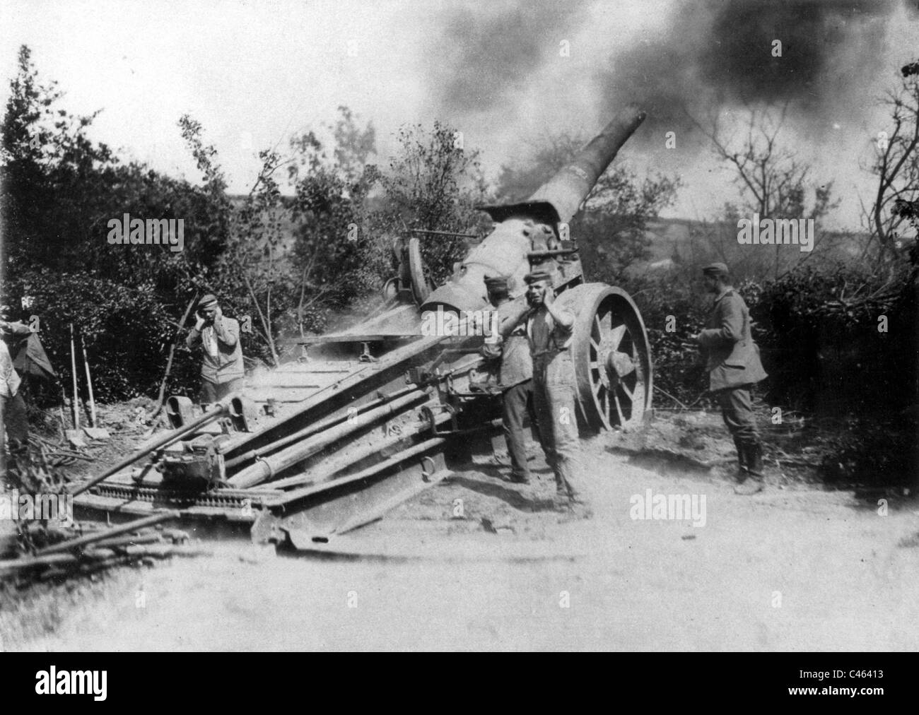 German artillery 1918 Black and White Stock Photos & Images Alamy