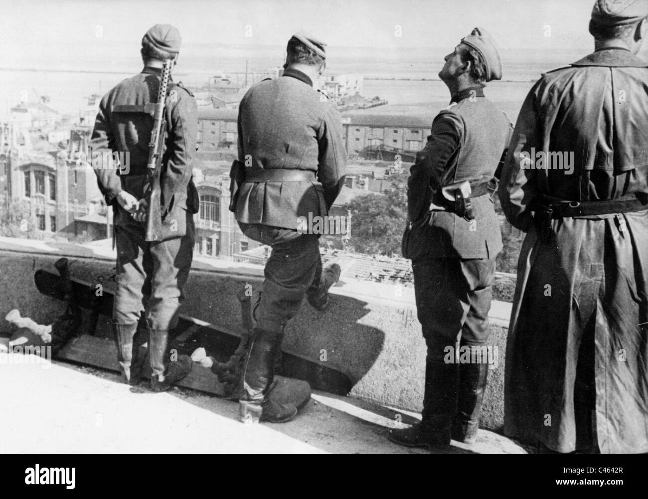 occupation of Odessa, 1941 Stock Photo