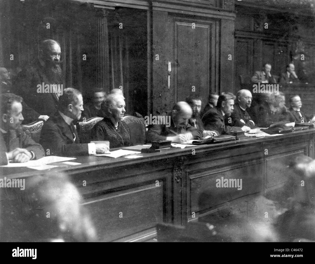 Reich Council Congress in Berlin Stock Photo